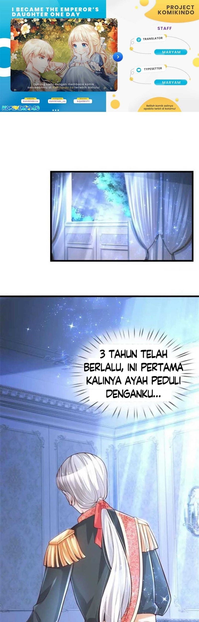 Komik I Became The Emperor’s Daughter One Day Chapter 126 gambar 1