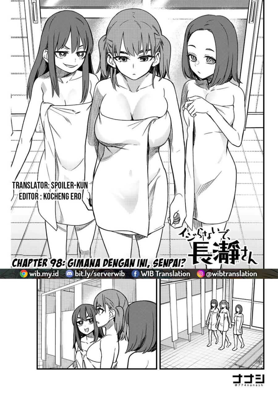 Komik Ijiranaide, Nagatoro-san Chapter 98 gambar 1