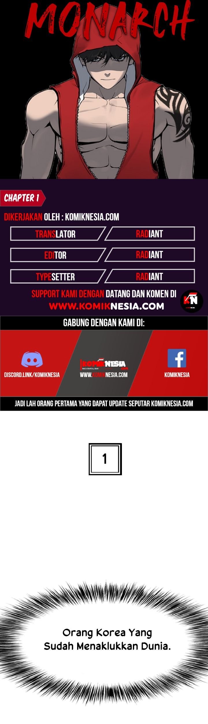 Komik Monarch Chapter 01 gambar 1