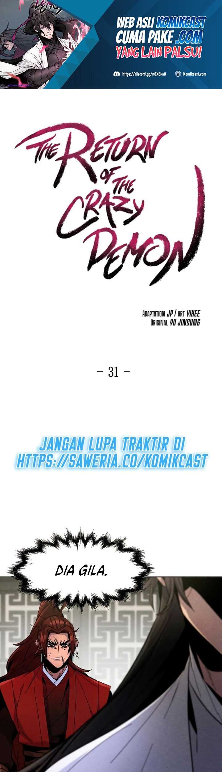 Manhwa Return of the Mad Demon Chapter 31 gambar 2