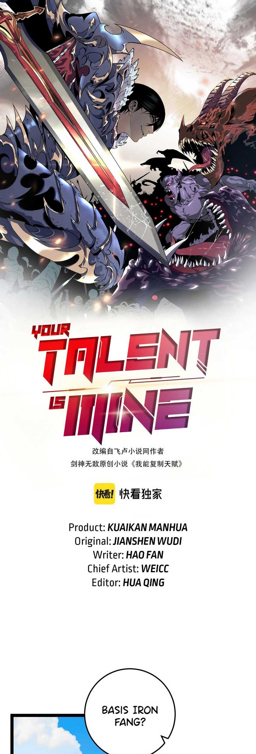 Manhua Your Talent is Mine Chapter 20 gambar 2