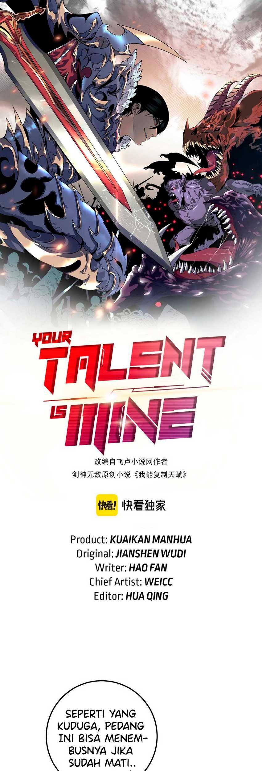 Manhua Your Talent is Mine Chapter 22 gambar 2