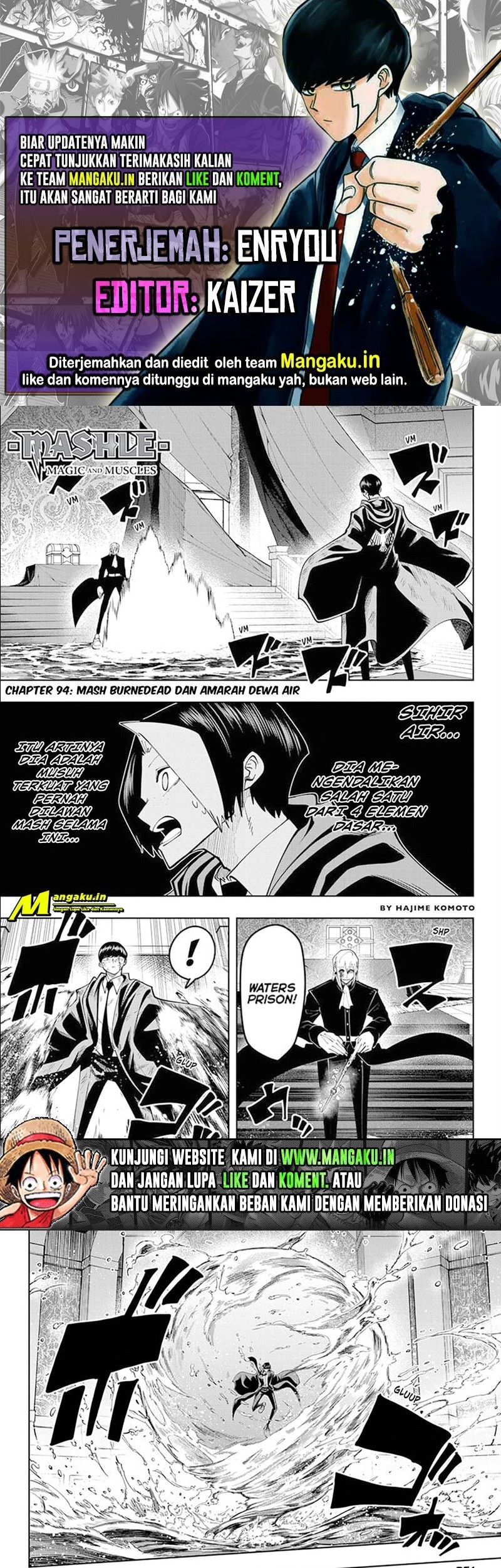 Komik Mashle: Magic and Muscles Chapter 94 gambar 1