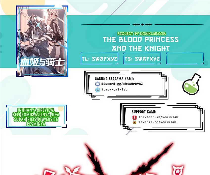 Komik The Blood Princess And The Knight Chapter 175 gambar 1