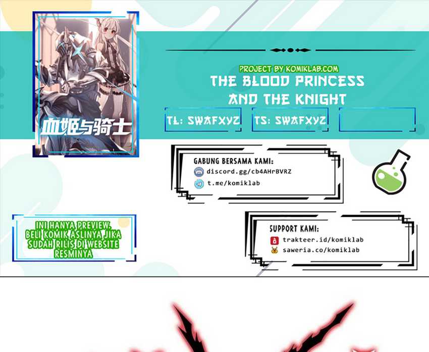 Komik The Blood Princess And The Knight Chapter 172 gambar 1