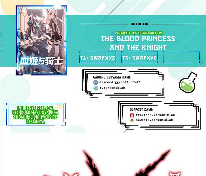 Komik The Blood Princess And The Knight Chapter 171 gambar 1
