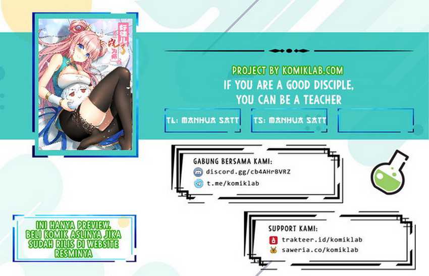 Komik If You Are a Good Disciple, You Can Be a Teacher Chapter 05 gambar 1