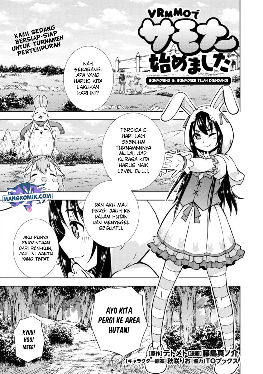 Manga VRMMO Summoner Hajimemashita Chapter 16 gambar 2