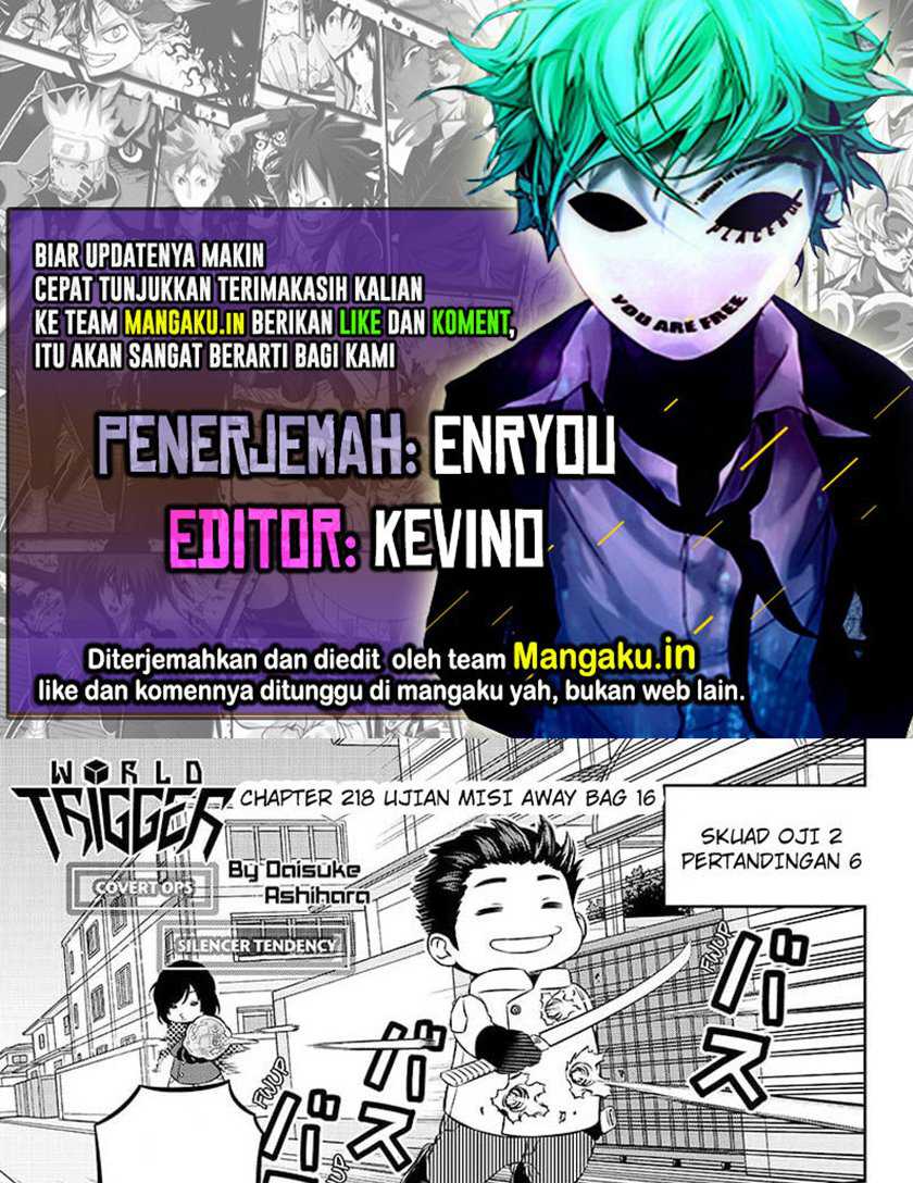 Komik World Trigger Chapter 218 gambar 1