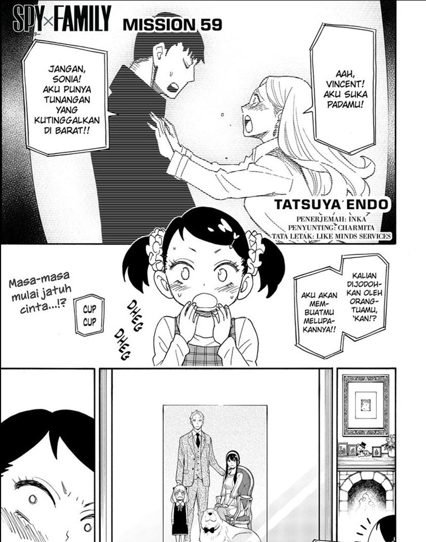 Komik Spy X Family Chapter 59 gambar 1