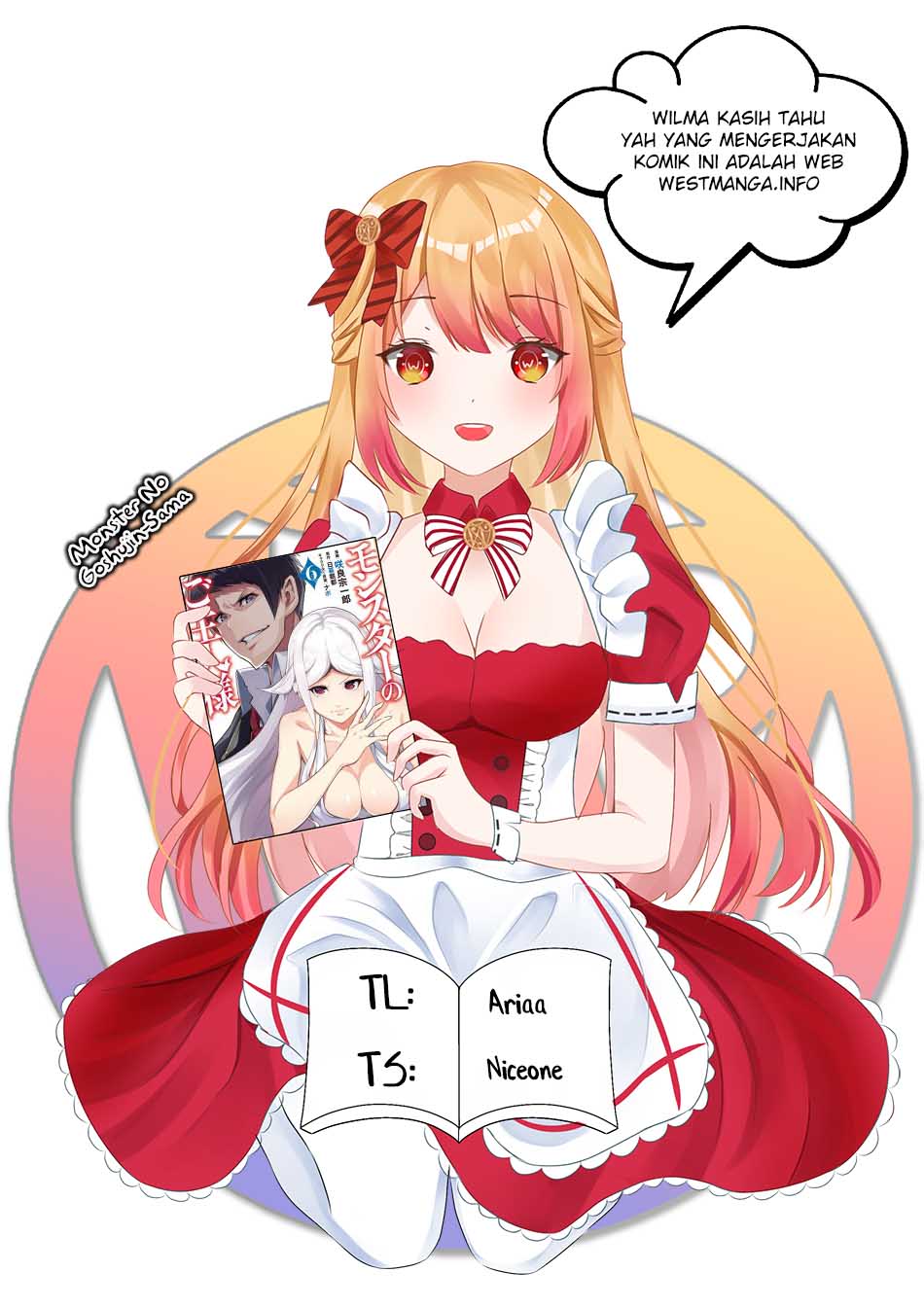 Komik Monster no Goshujin-sama Chapter 40.1 gambar 1