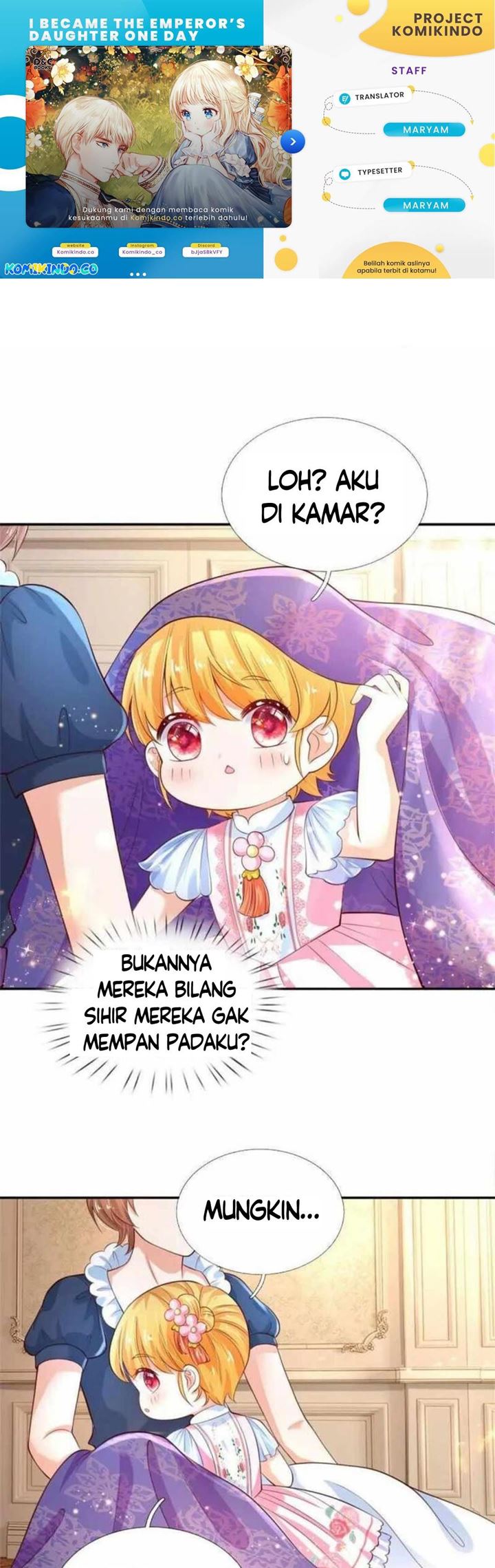 Komik I Became The Emperor’s Daughter One Day Chapter 131 gambar 1