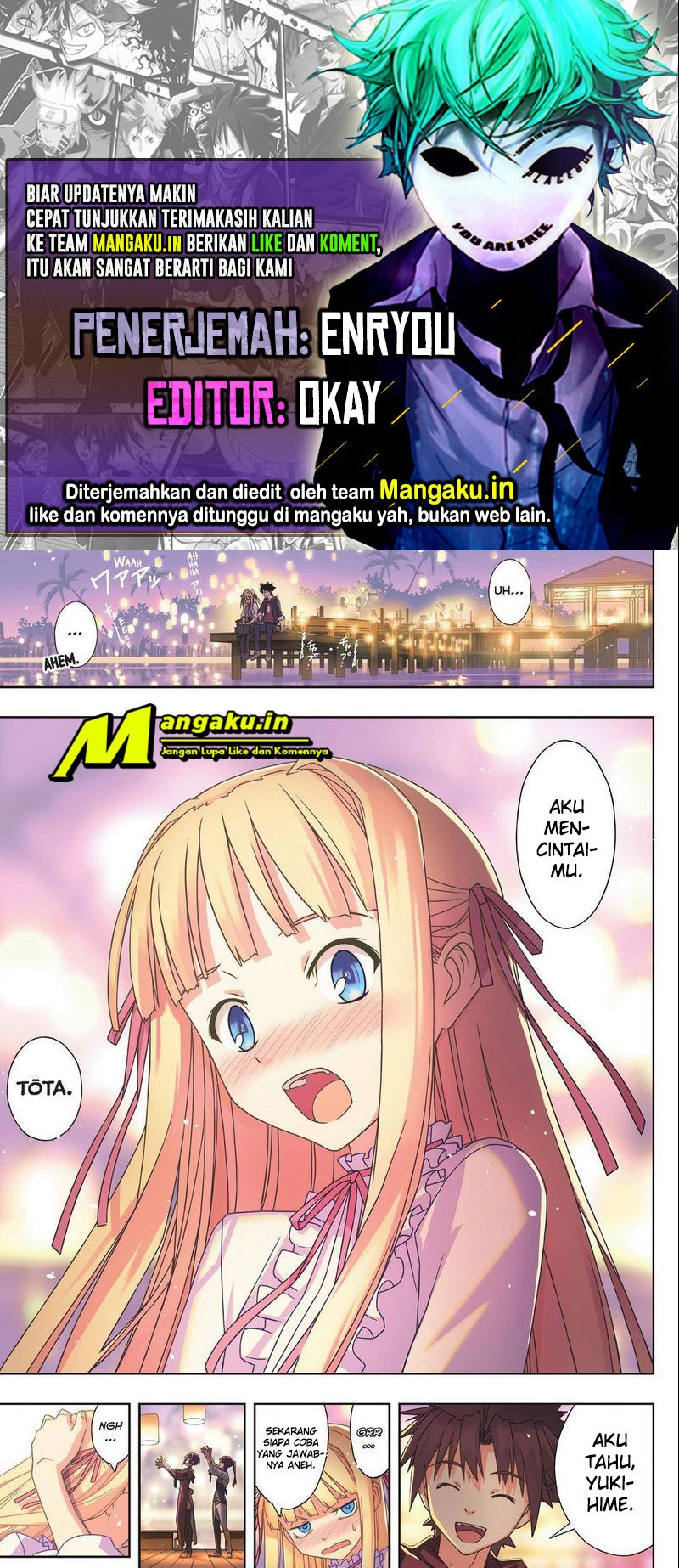Komik UQ Holder! Chapter 192.1 gambar 1