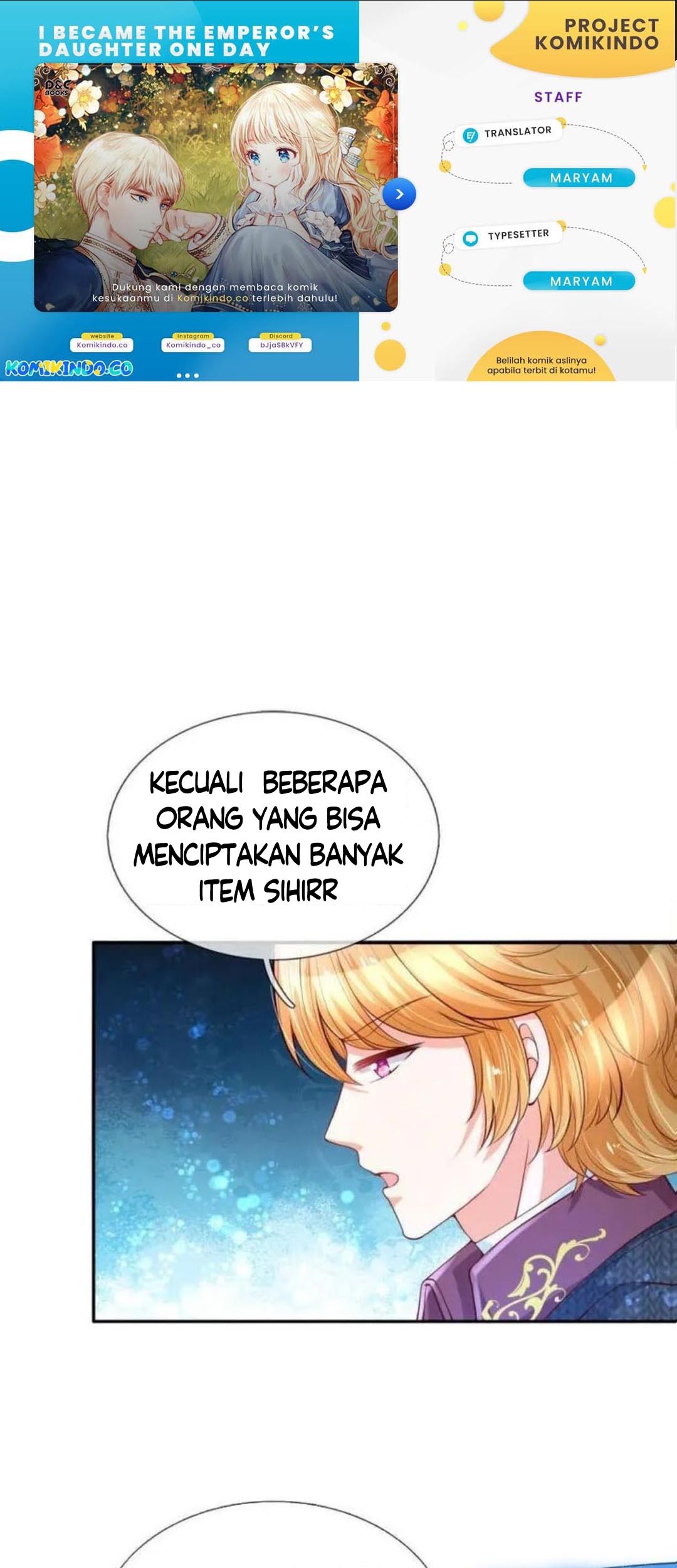 Komik I Became The Emperor’s Daughter One Day Chapter 133 gambar 1
