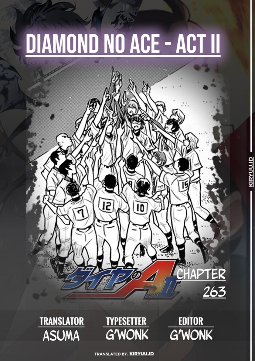 Komik Diamond no Ace Act 2 Chapter 263 gambar 1