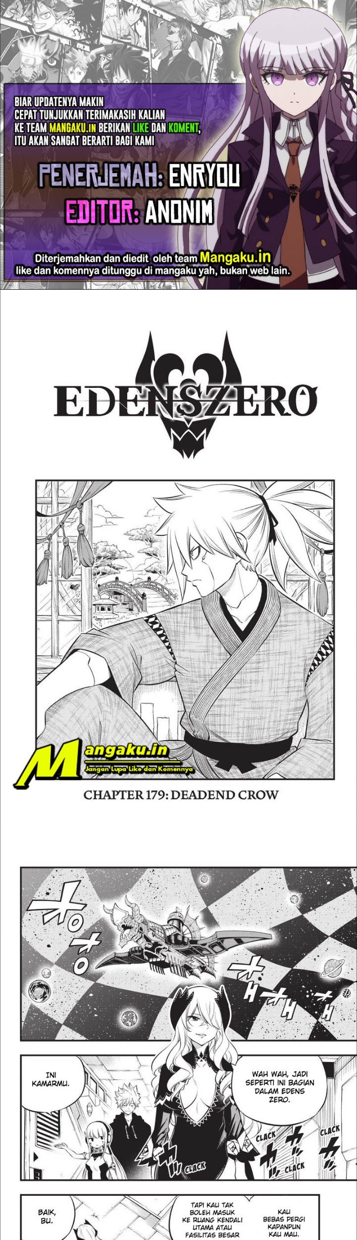 Komik Eden's Zero Chapter 179 gambar 1