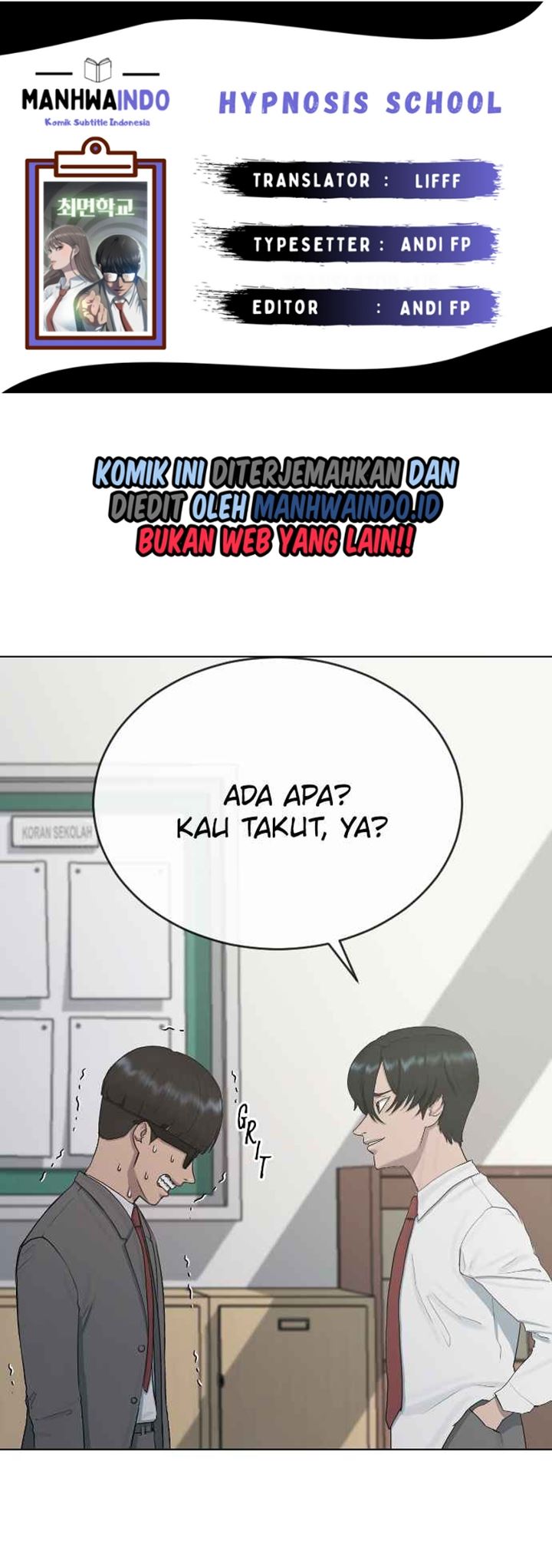 Komik Hypnosis School Chapter 25 gambar 1