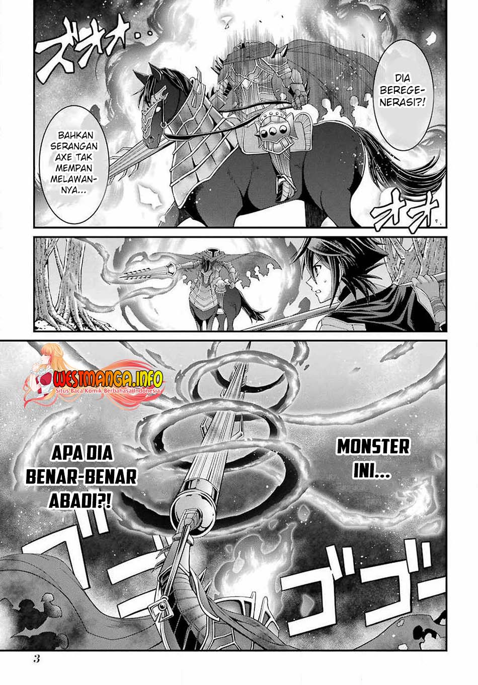 Manga Shikkoku tsukai no saikyo yusha nakama zen’in ni uragira retanode saikyo no mamono Chapter 21 gambar 2