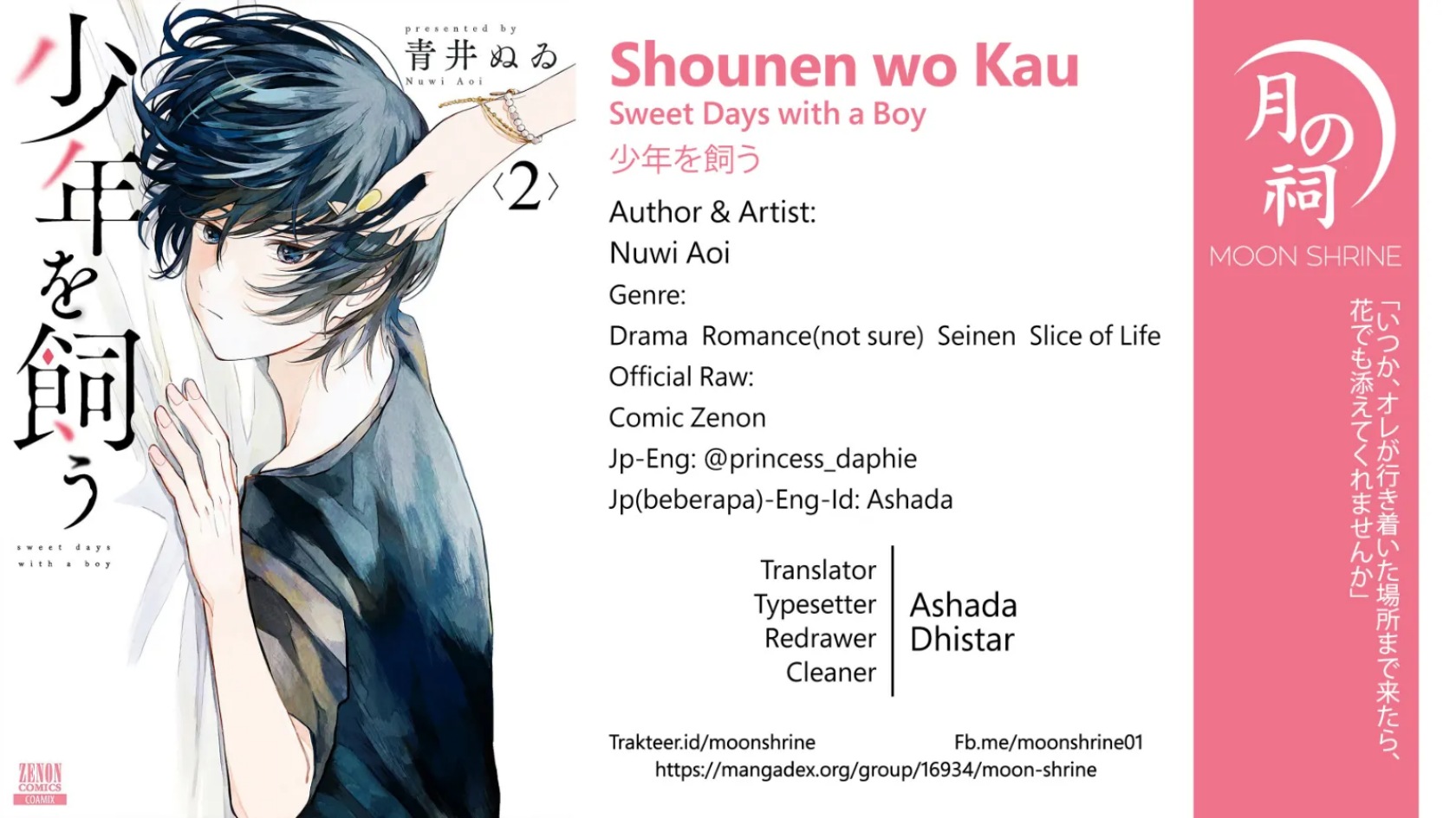 Komik Shounen wo Kau Chapter 15.2 gambar 1