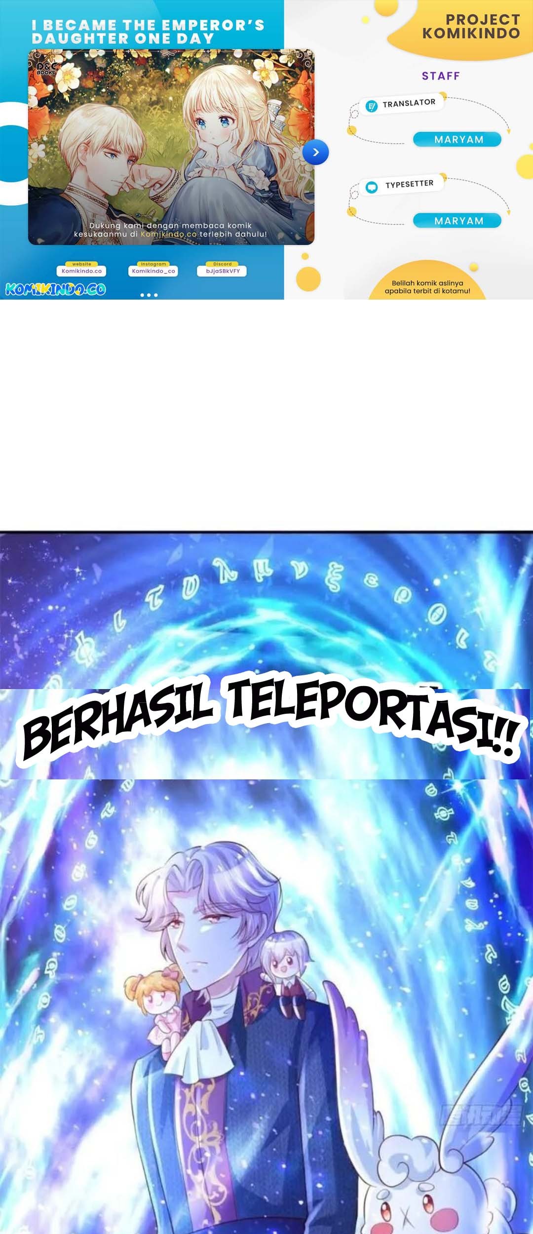 Komik I Became The Emperor’s Daughter One Day Chapter 141 gambar 1