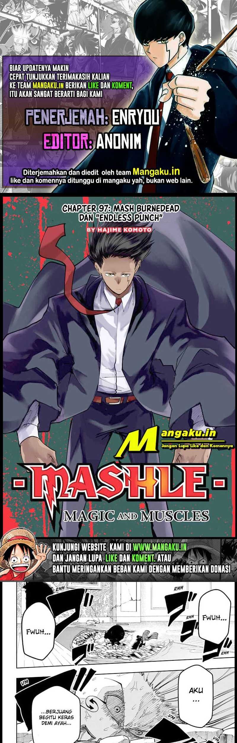 Komik Mashle: Magic and Muscles Chapter 97 gambar 1