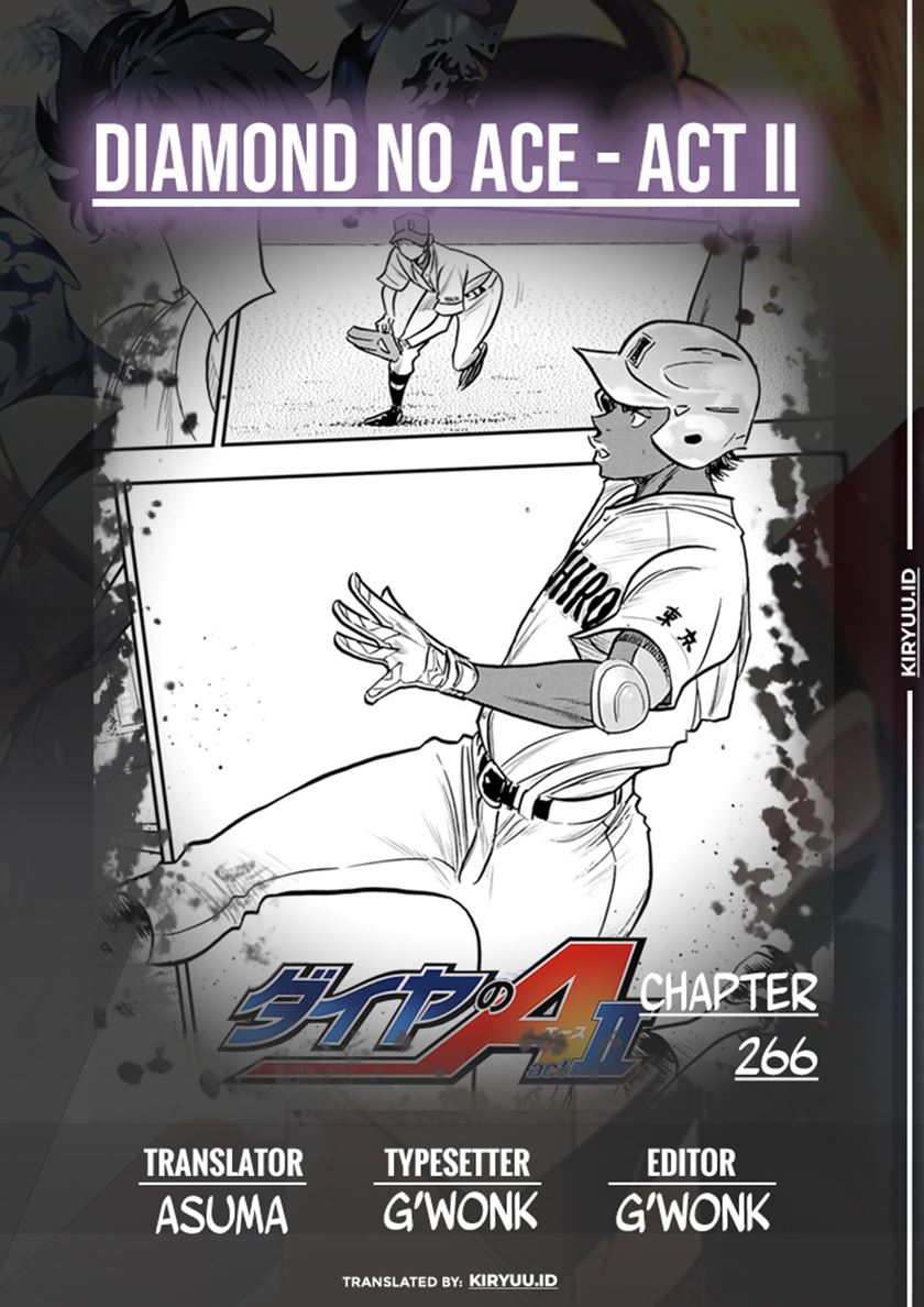 Komik Diamond no Ace Act 2 Chapter 266 gambar 1