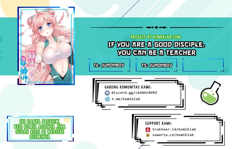 Komik If You Are a Good Disciple, You Can Be a Teacher Chapter 06 gambar 1
