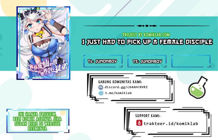 Komik I Just Had to Pick up a Female Disciple Chapter 05 gambar 1