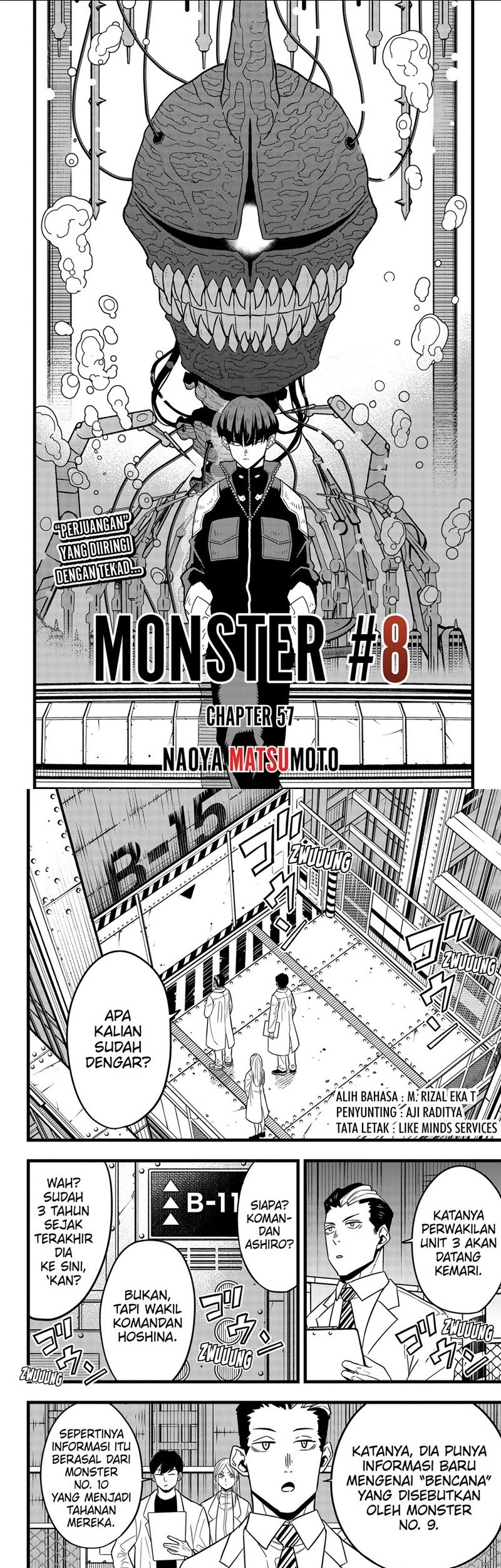 Komik 8Kaijuu Chapter 57 gambar 1