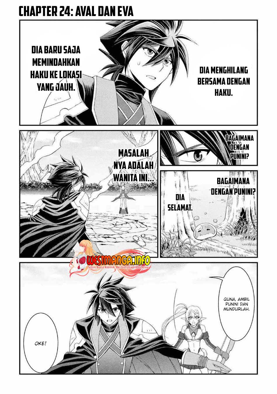 Manga Shikkoku tsukai no saikyo yusha nakama zen’in ni uragira retanode saikyo no mamono Chapter 24 gambar 2