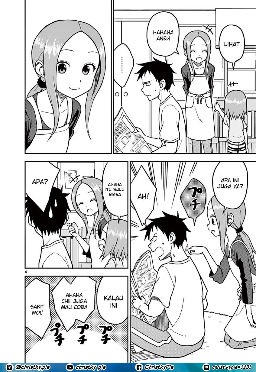 Karakai Jouzu no (Moto) Takagi-san Chapter 105 - Halaman 4