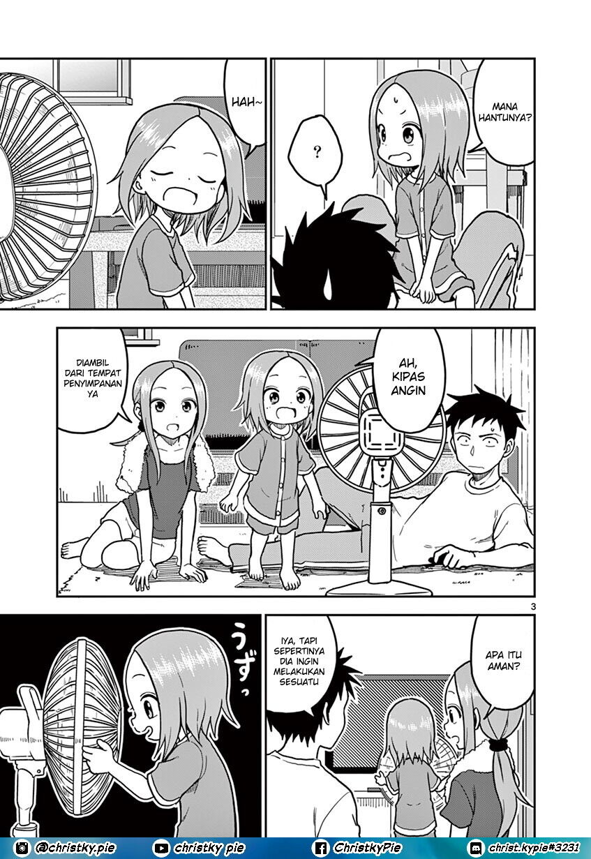 Karakai Jouzu no (Moto) Takagi-san Chapter 104 - Halaman 3