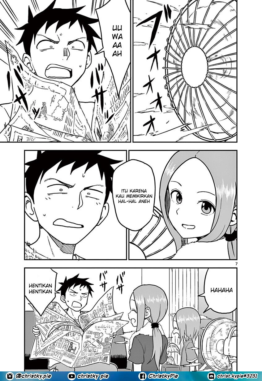 Karakai Jouzu no (Moto) Takagi-san Chapter 104 - Halaman 7