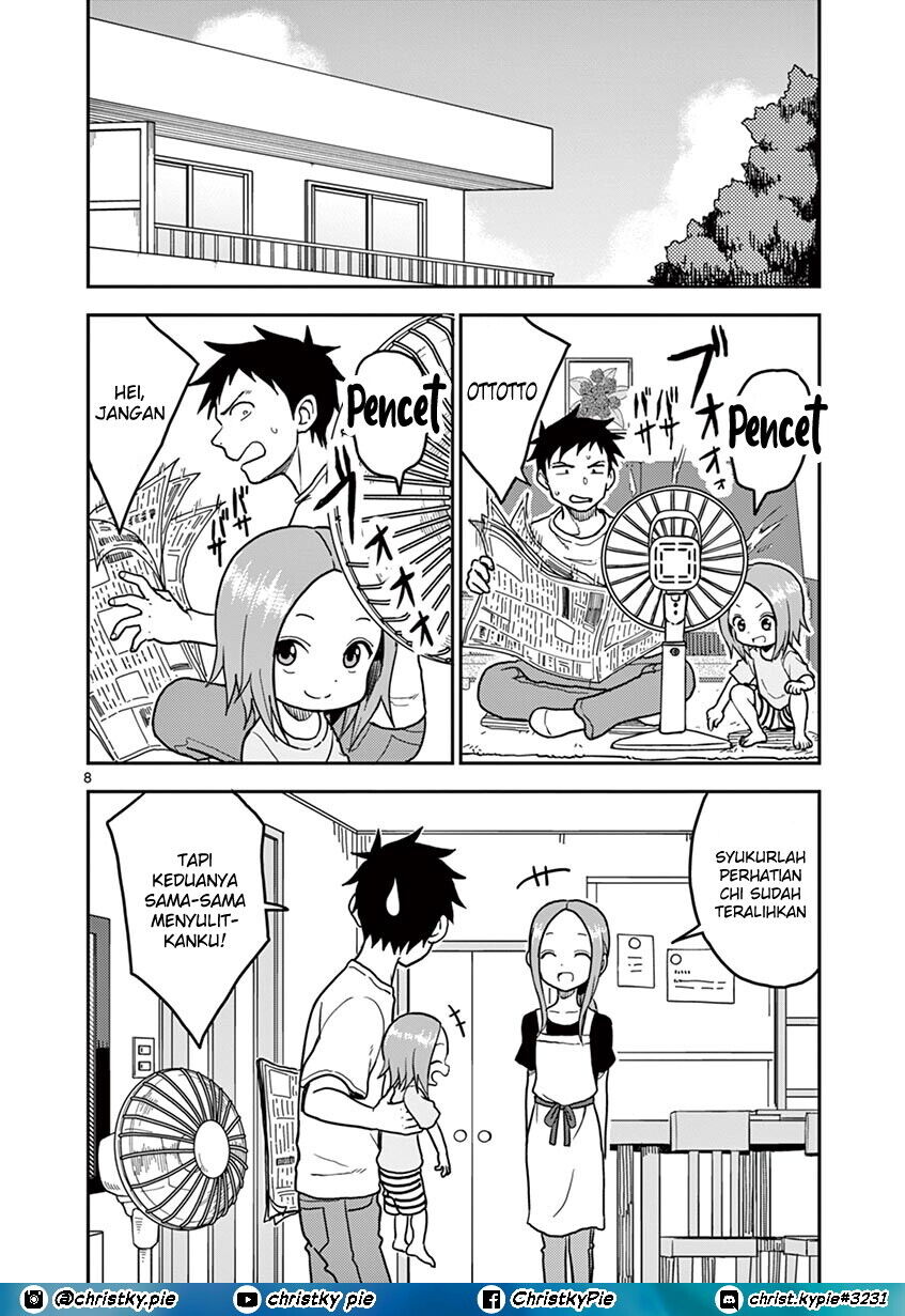 Karakai Jouzu no (Moto) Takagi-san Chapter 104 - Halaman 8