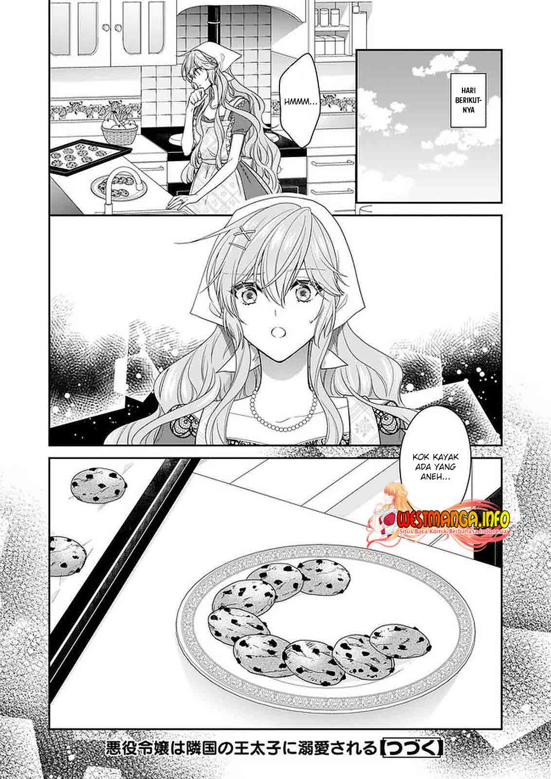 Akuyaku Reijou wa Ringoku no Outaishi ni Dekiai sareru Chapter 25 - Halaman 23