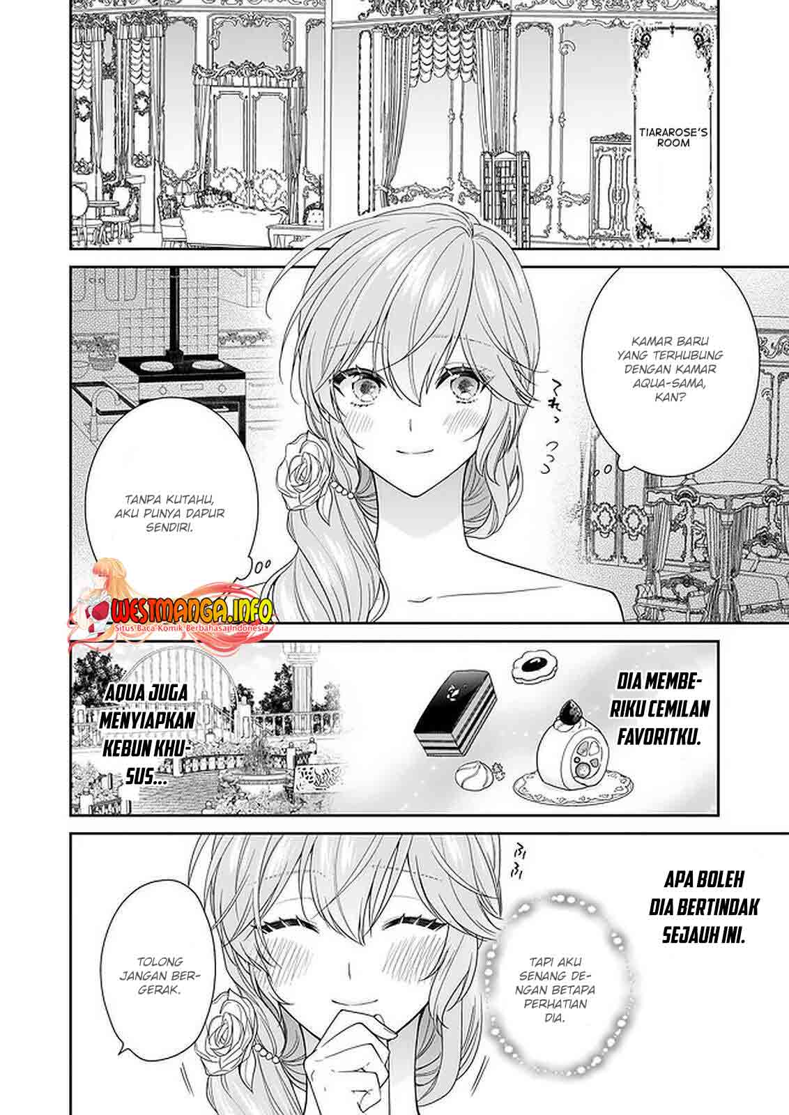 Akuyaku Reijou wa Ringoku no Outaishi ni Dekiai sareru Chapter 25 - Halaman 4