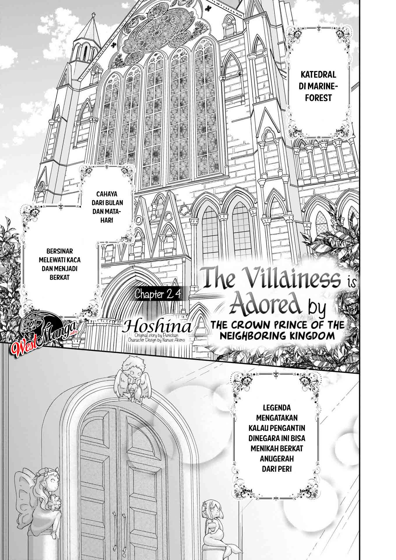 Manga Akuyaku Reijou wa Ringoku no Outaishi ni Dekiai sareru Chapter 24 gambar 2