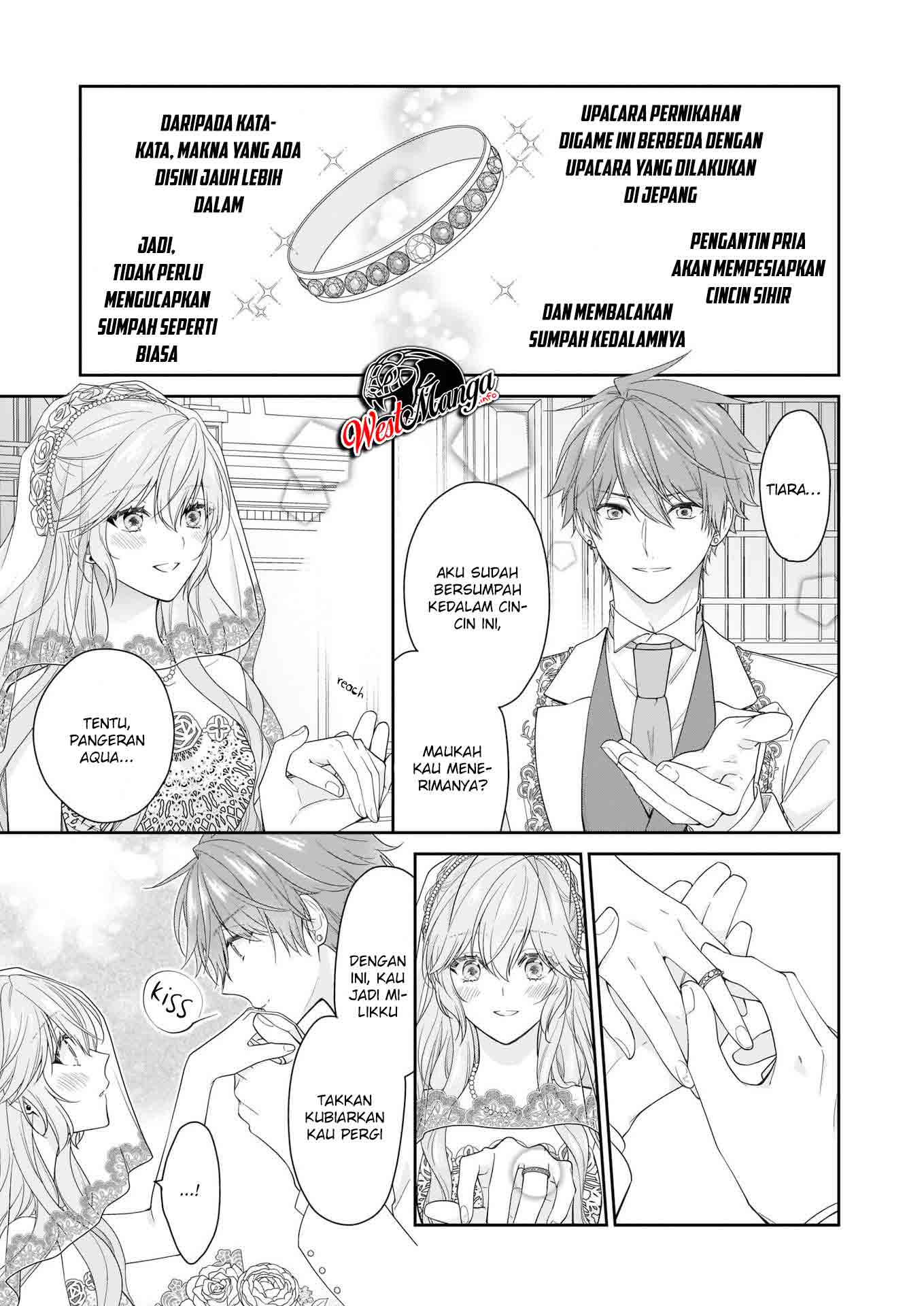 Akuyaku Reijou wa Ringoku no Outaishi ni Dekiai sareru Chapter 24 - Halaman 22