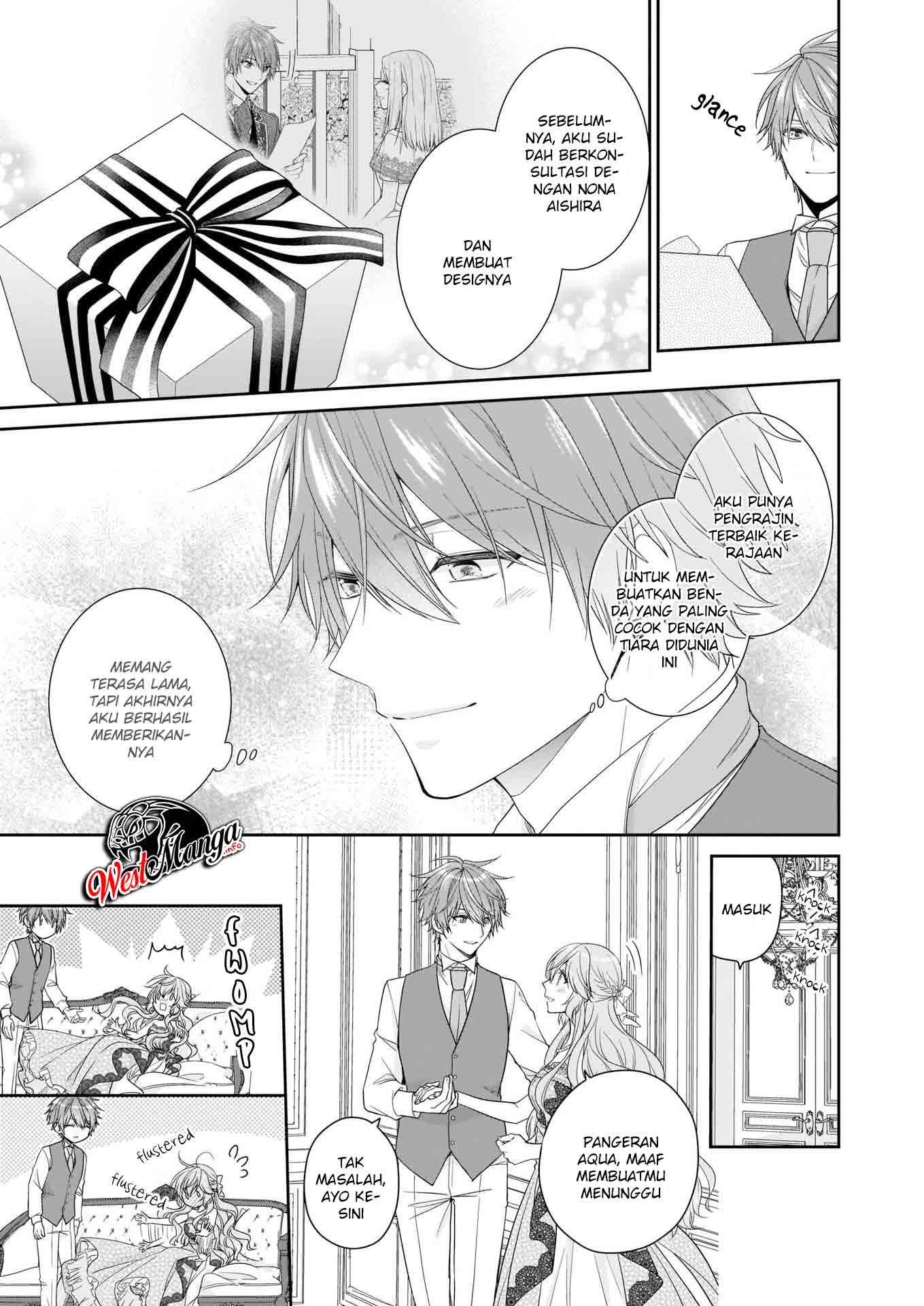 Akuyaku Reijou wa Ringoku no Outaishi ni Dekiai sareru Chapter 24 - Halaman 32