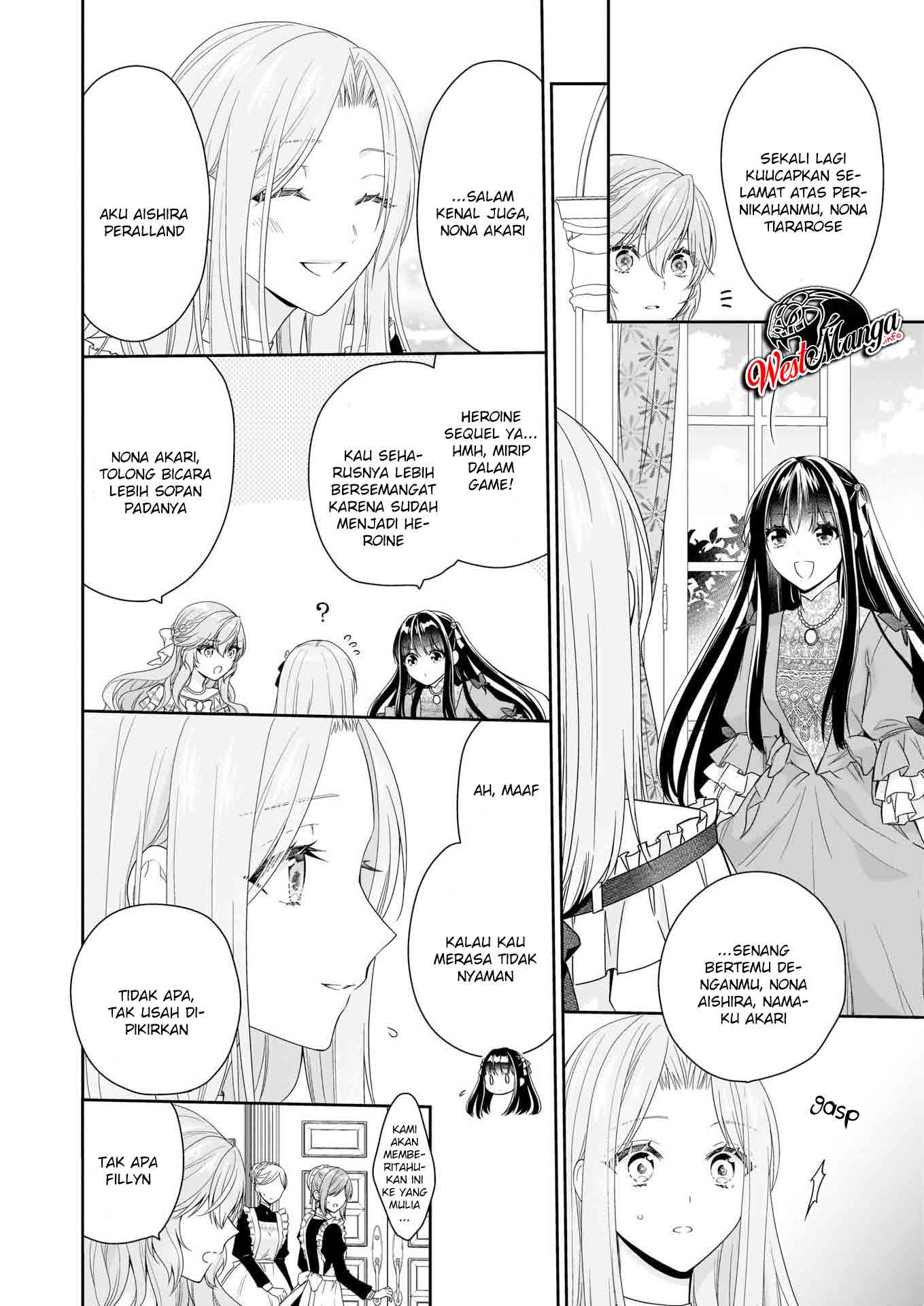 Akuyaku Reijou wa Ringoku no Outaishi ni Dekiai sareru Chapter 23 - Halaman 16