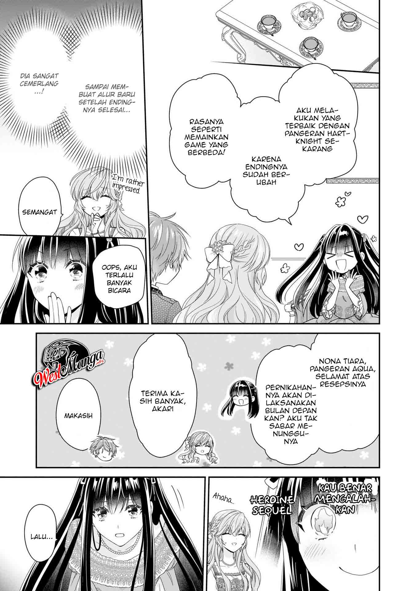 Akuyaku Reijou wa Ringoku no Outaishi ni Dekiai sareru Chapter 22 - Halaman 20