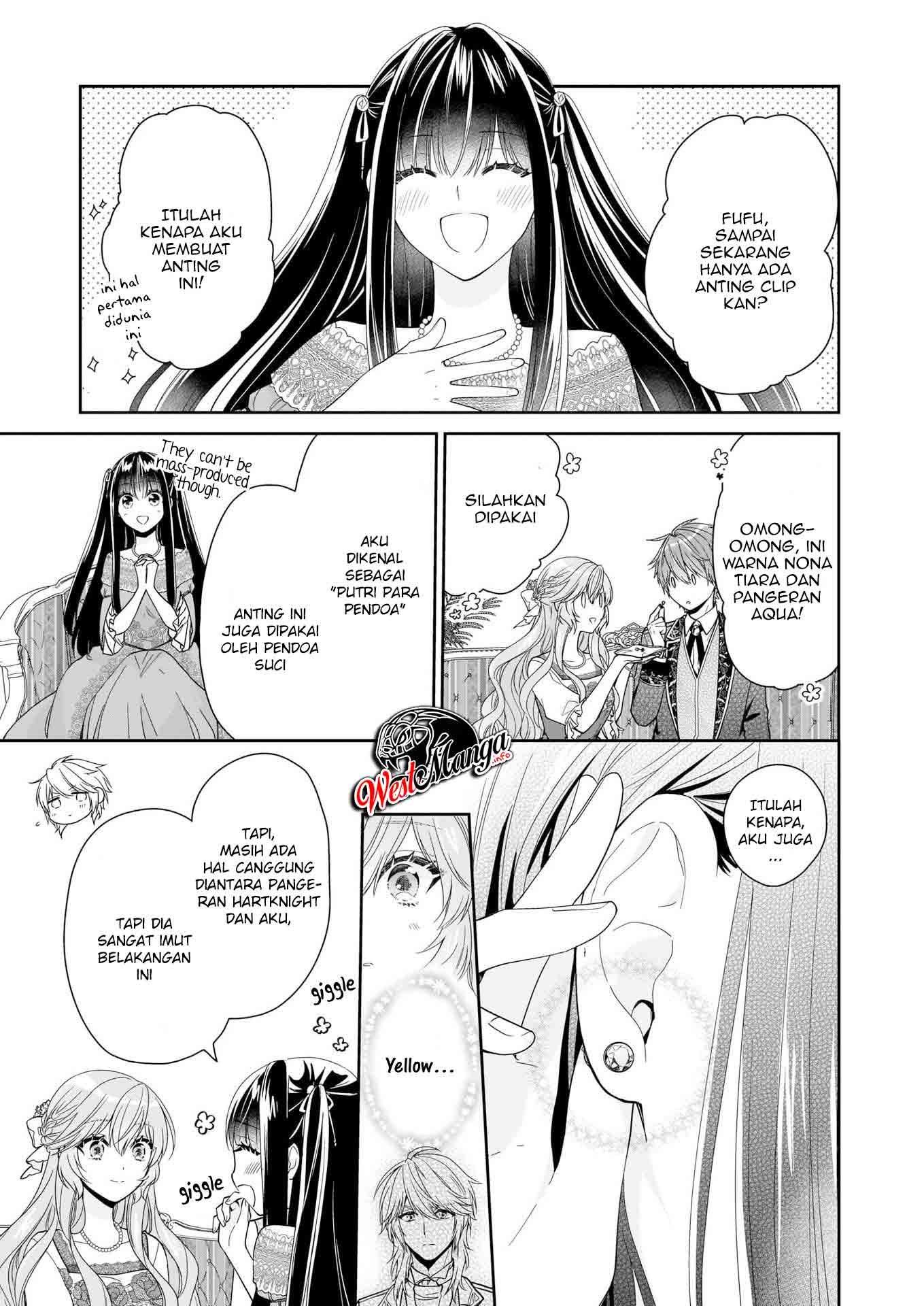 Akuyaku Reijou wa Ringoku no Outaishi ni Dekiai sareru Chapter 22 - Halaman 22