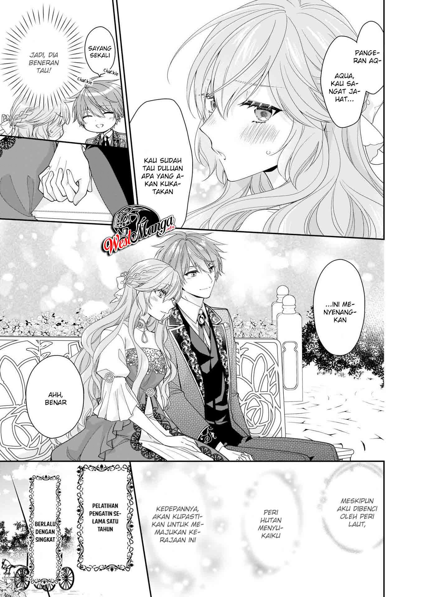 Akuyaku Reijou wa Ringoku no Outaishi ni Dekiai sareru Chapter 22 - Halaman 9