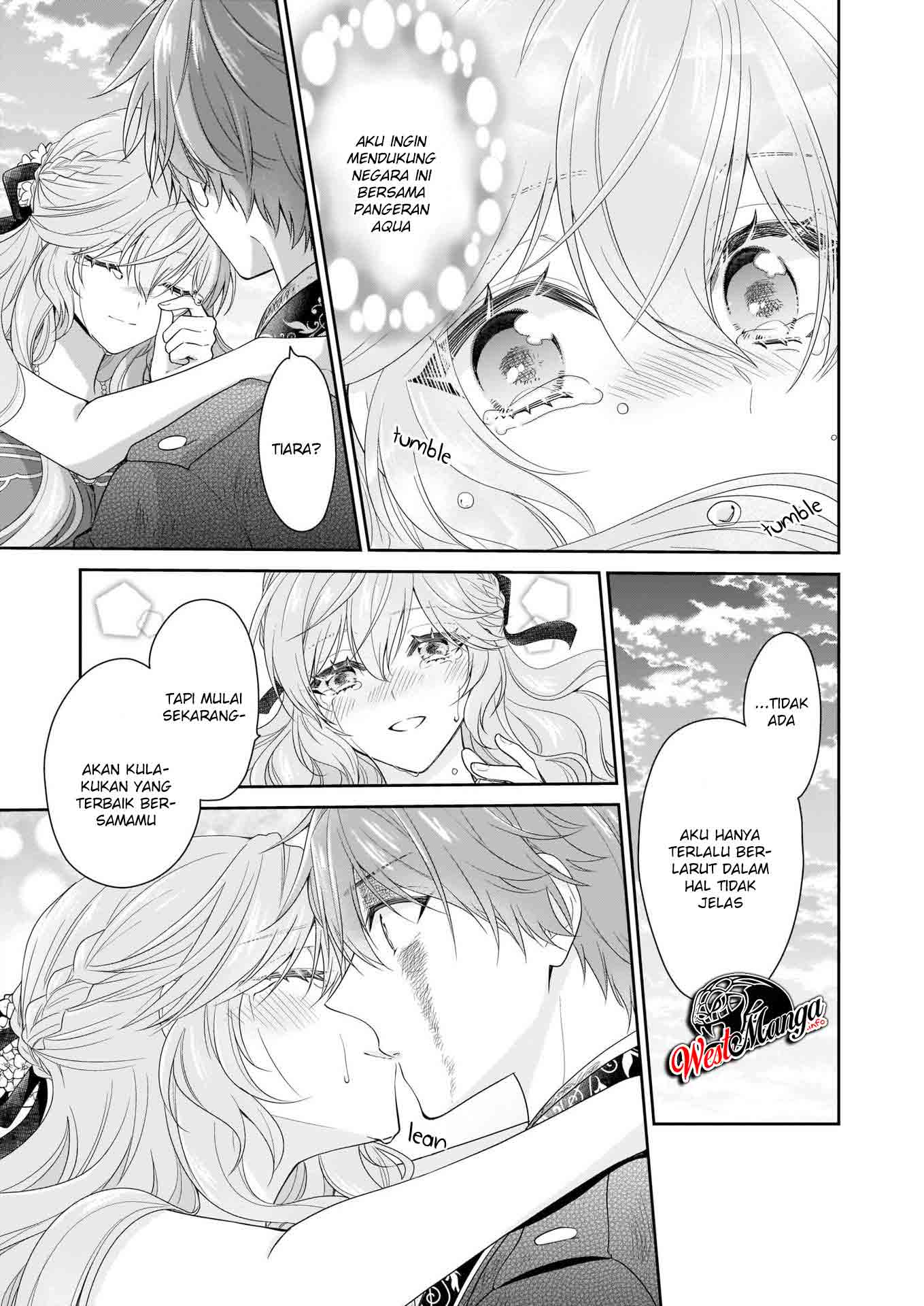 Akuyaku Reijou wa Ringoku no Outaishi ni Dekiai sareru Chapter 21 - Halaman 32