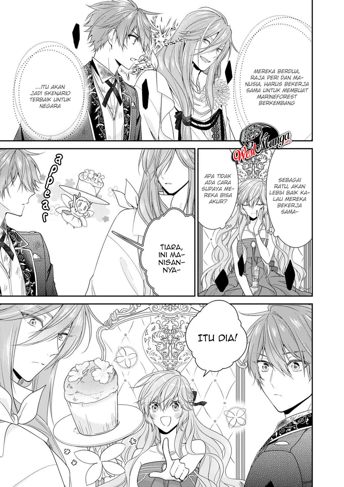 Akuyaku Reijou wa Ringoku no Outaishi ni Dekiai sareru Chapter 21 - Halaman 36