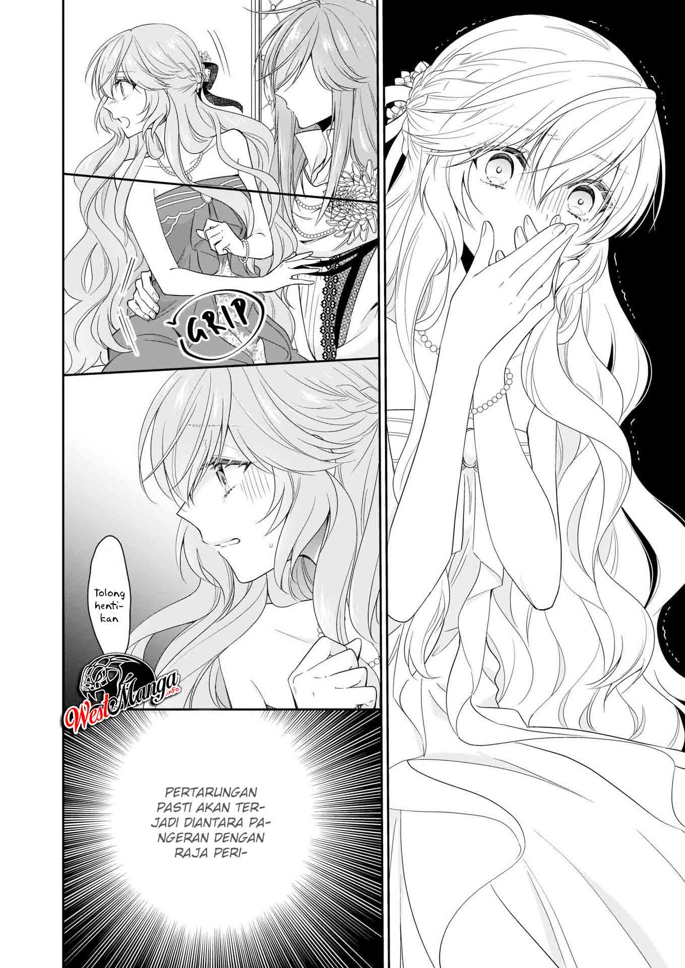 Akuyaku Reijou wa Ringoku no Outaishi ni Dekiai sareru Chapter 21 - Halaman 4