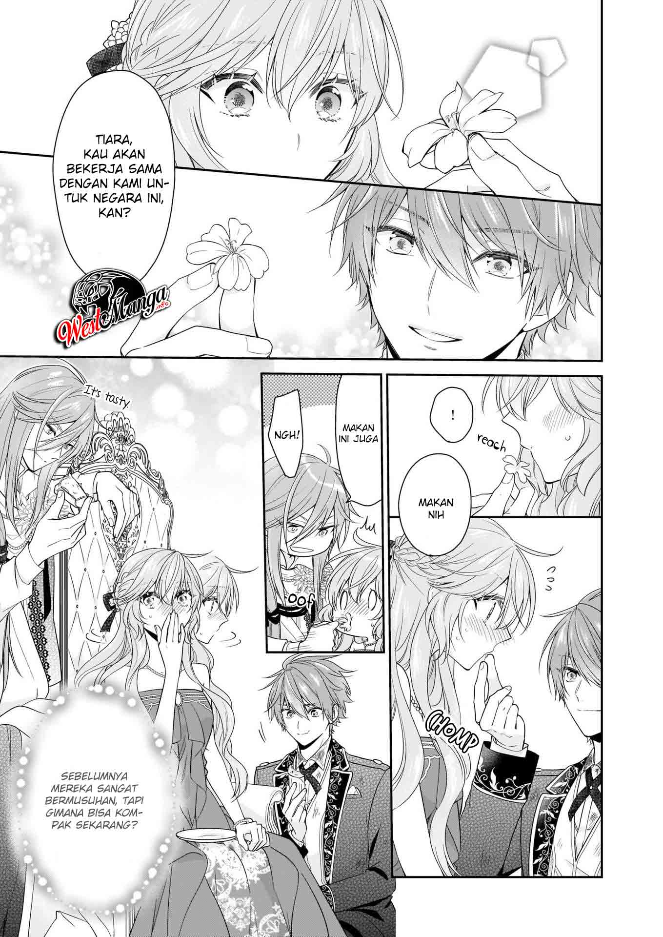 Akuyaku Reijou wa Ringoku no Outaishi ni Dekiai sareru Chapter 21 - Halaman 40