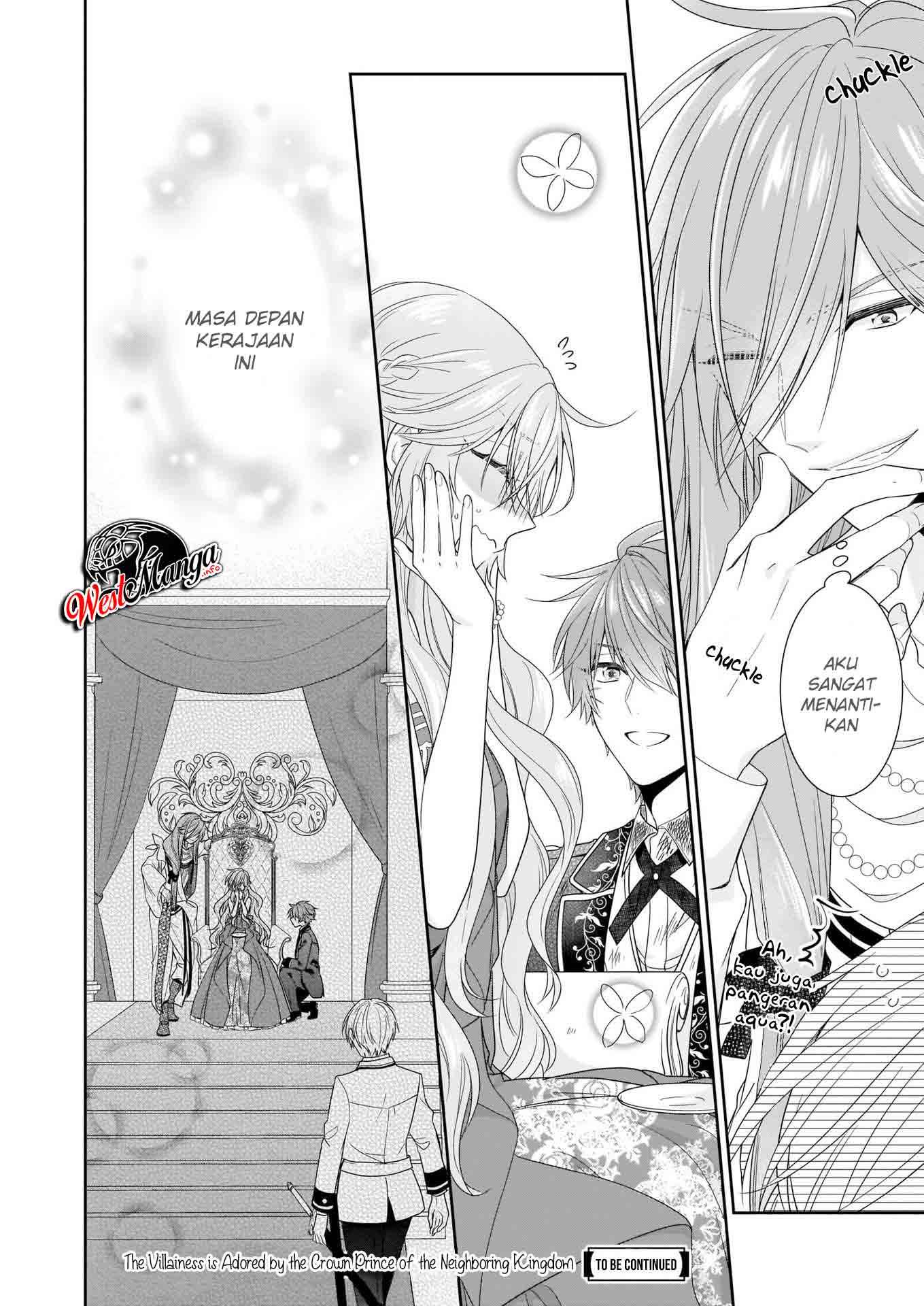 Akuyaku Reijou wa Ringoku no Outaishi ni Dekiai sareru Chapter 21 - Halaman 43
