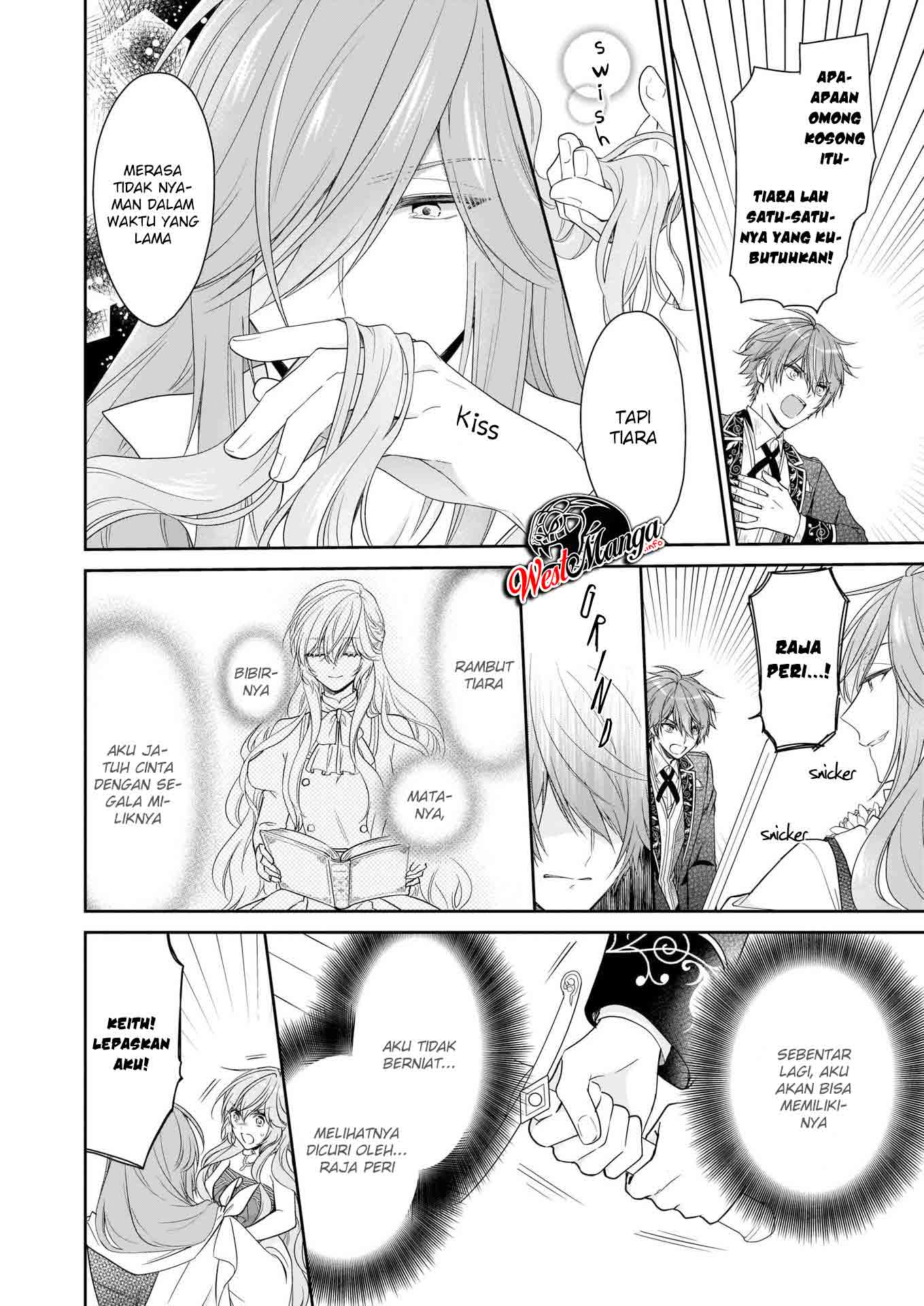 Akuyaku Reijou wa Ringoku no Outaishi ni Dekiai sareru Chapter 21 - Halaman 6