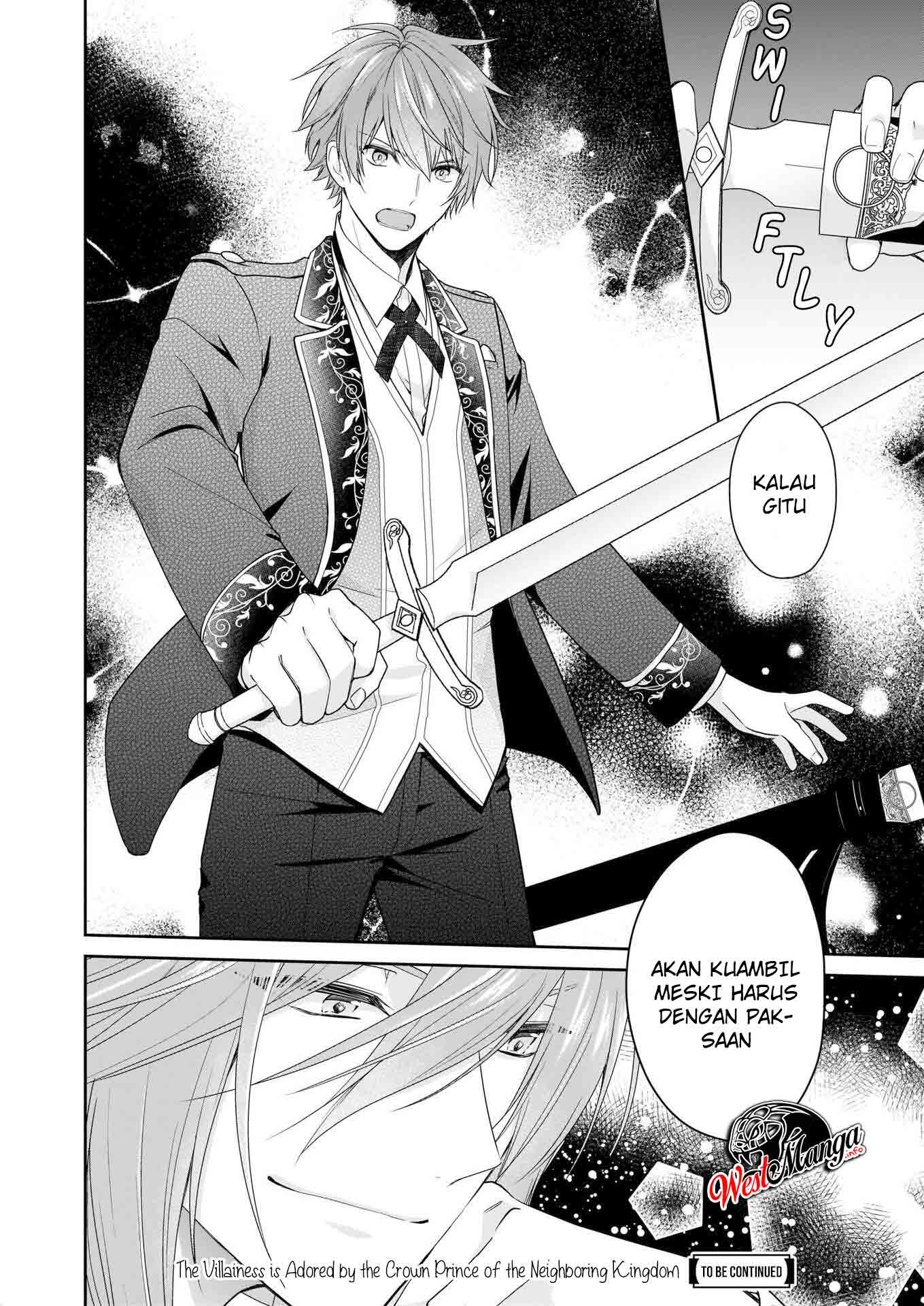 Akuyaku Reijou wa Ringoku no Outaishi ni Dekiai sareru Chapter 20 - Halaman 35